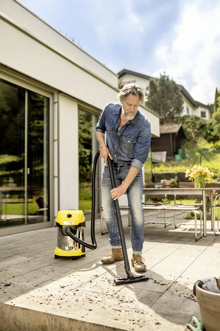 Fshesë me korrent KARCHER WD 3-18 S V-17/20, e verdhë