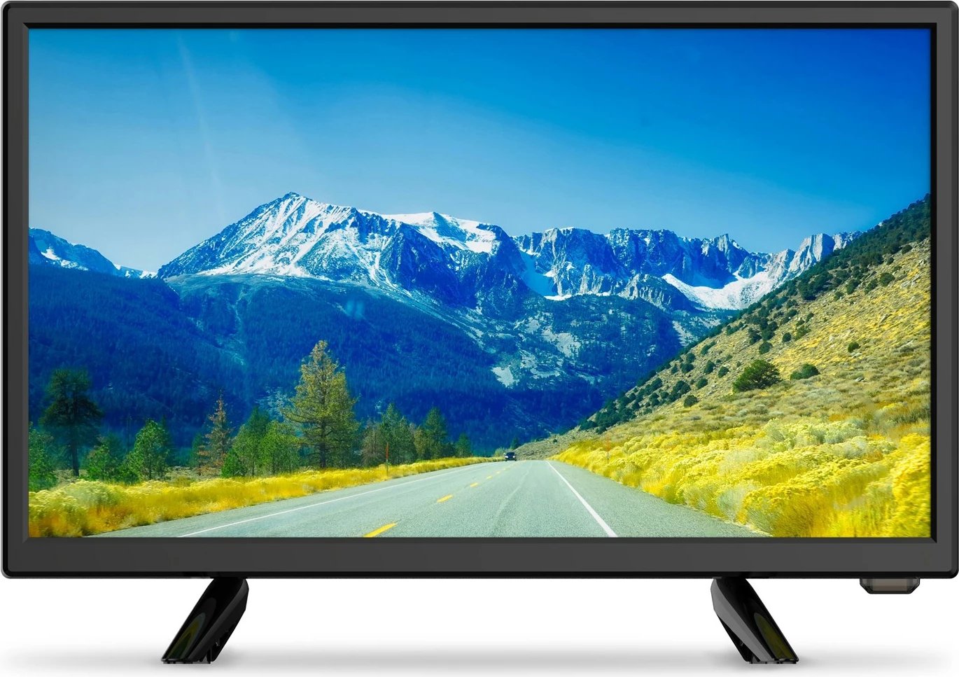 TV Kiano Slim 19" HD Ready, D-LED, DVB-T2, i zi