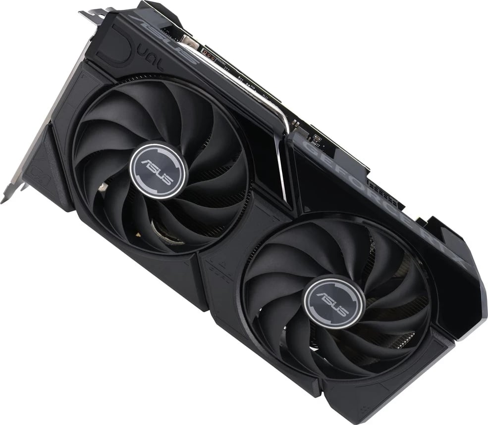 Kartë Grafike ASUS Dual -RTX4070S-O12G-EVO, NVIDIA GeForce RTX 4070 SUPER 12 GB GDDR6X, e Zezë