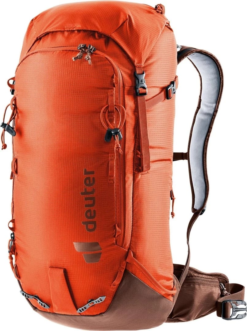 Çantë shpine Deuter Freescape Lite 26 l, për ski, Portokalli