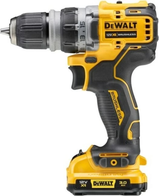 Borë DeWalt 12V me 2 bateri 3.0AH dhe koka zëvendësuese, DCD703L2T