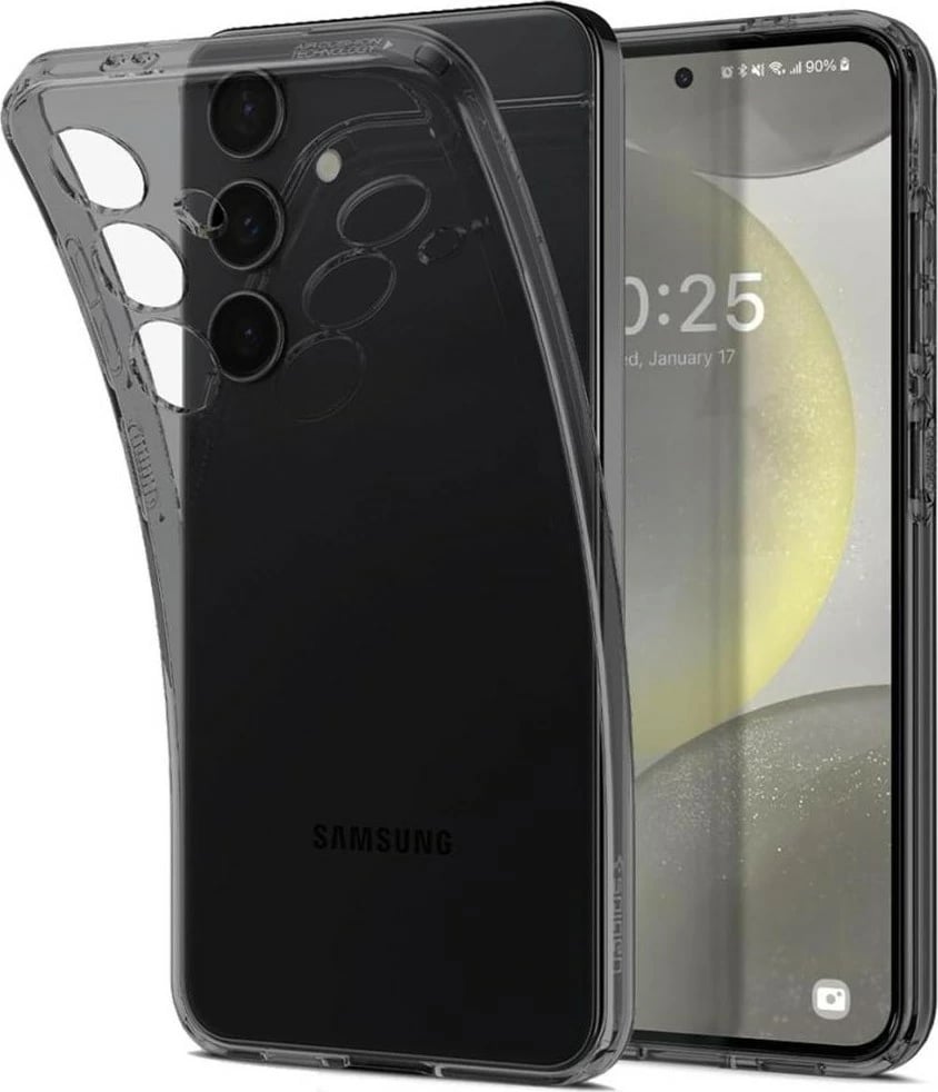 Mbështjellës telefoni Spigen, për Samsung Galaxy S24, transparent
