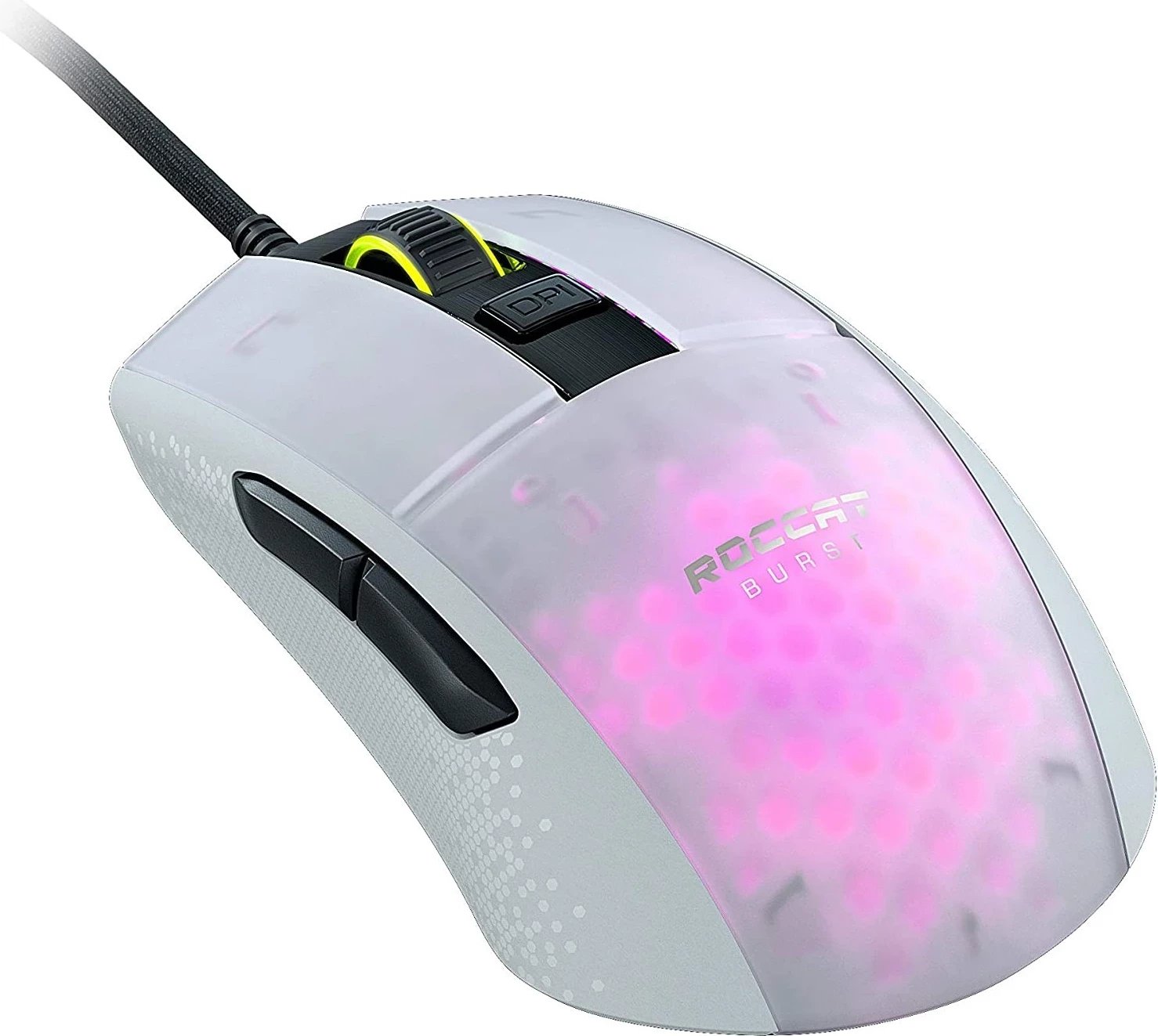 Maus Roccat Burst Pro AIMO, i bardhë