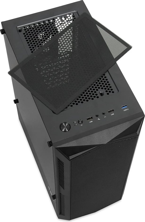 Kasë I-BOX LUPUS 27 Midi Tower ATX, e zezë