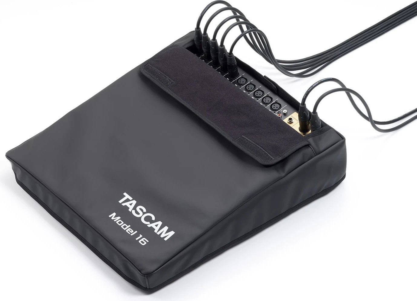 Tascam MODEL 16 mikser audio 16 kanale 20 - 30000 Hz E zezë, ari, druri