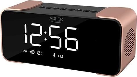 Radio & orë digjitale ADLER AD 1190cr, LED, e zezë 