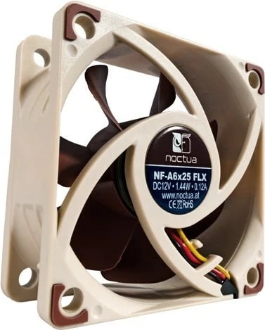 Ftohës Noctua NF-A6X25 FL, 6cm, i kaftë 