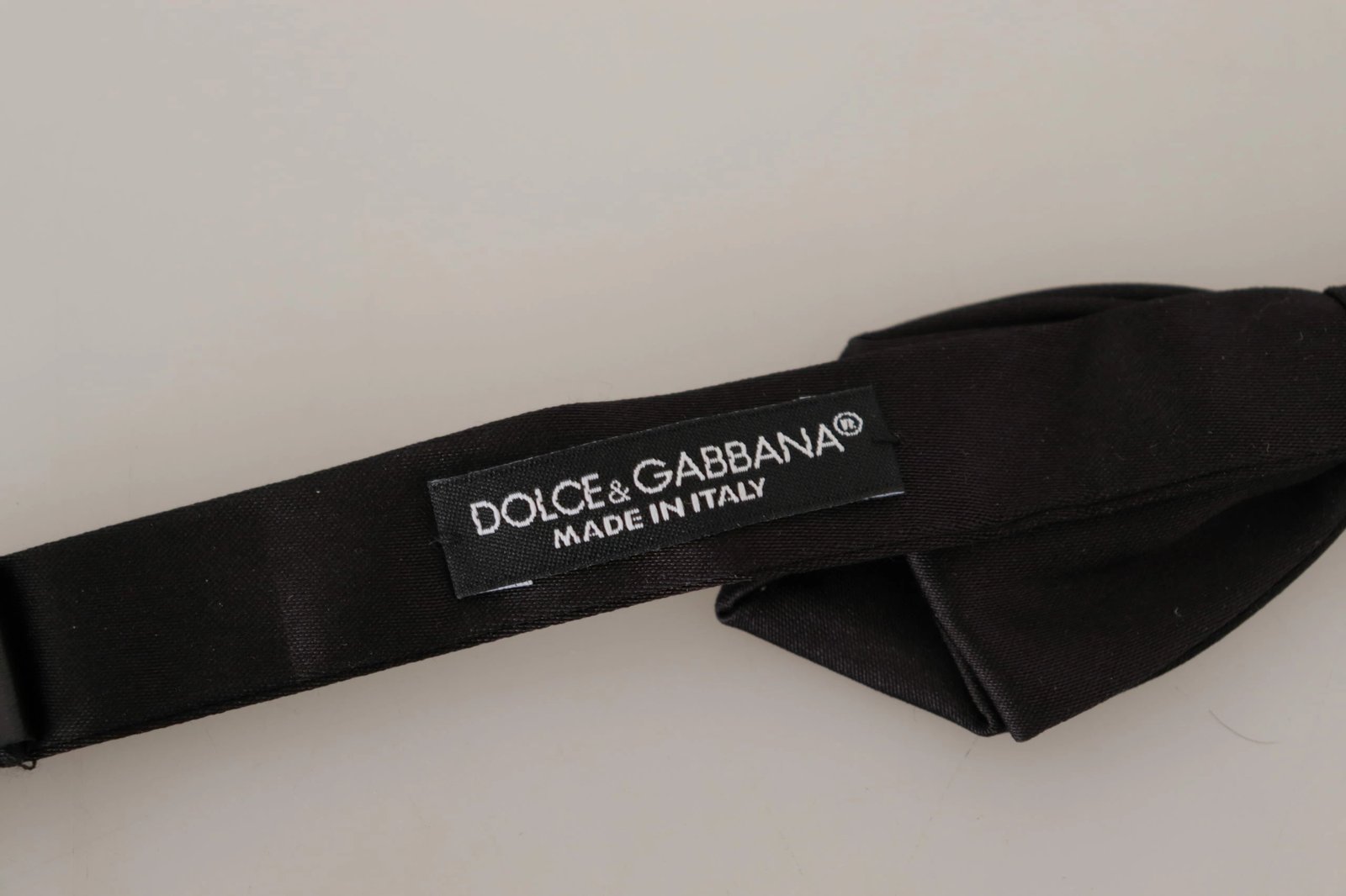 Fjongo për meshkuj Dolce & Gabbana, e zezë