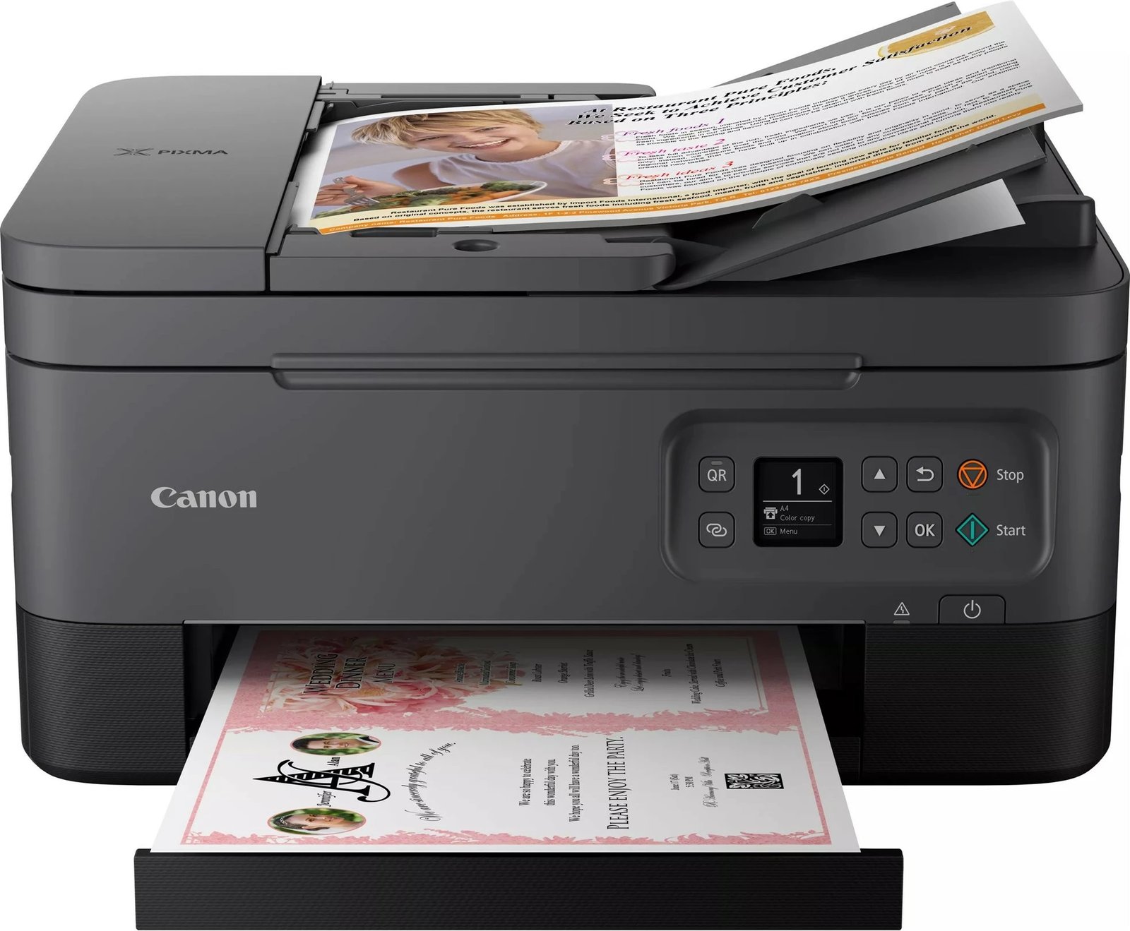 Printer Canon PIXMA TS7450a, Inkjet, Printim me ngjyra, 4800 x 1200 DPI, A4, Printim direkt, E zezë