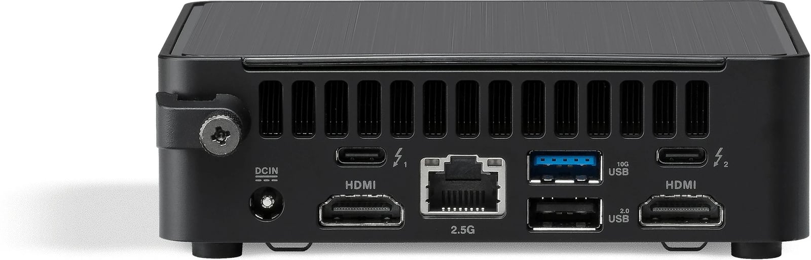 Mini PC barebone ASUS NUC 14 Pro Slim Kit RNUC14RVKI300000I, DDR5-SDRAM, Ethernet LAN, Wi-Fi 6E, 90 W, e zezë