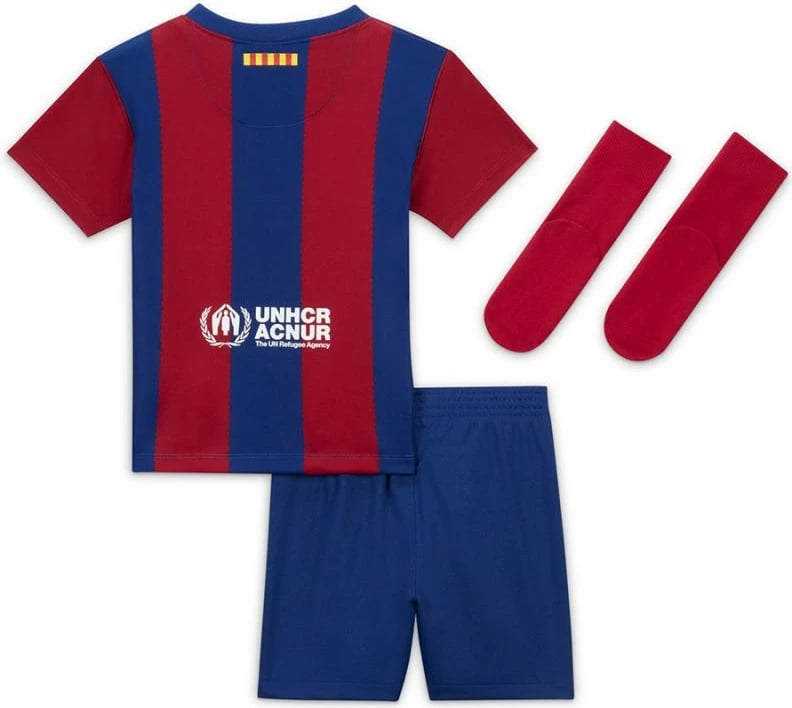 Komplet futbolli për fëmijë Nike, FC Barcelona, DX2815-456