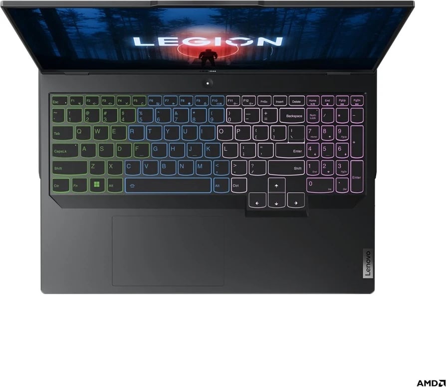 Laptop për Lojëra Lenovo Legion Pro 5, 40.6 cm (16') WQXGA, AMD Ryzen™ 5 7645HX, 16 GB DDR5-RAM, 512 GB SSD, NVIDIA GeForce RTX 4050, Wi-Fi 6, Gri