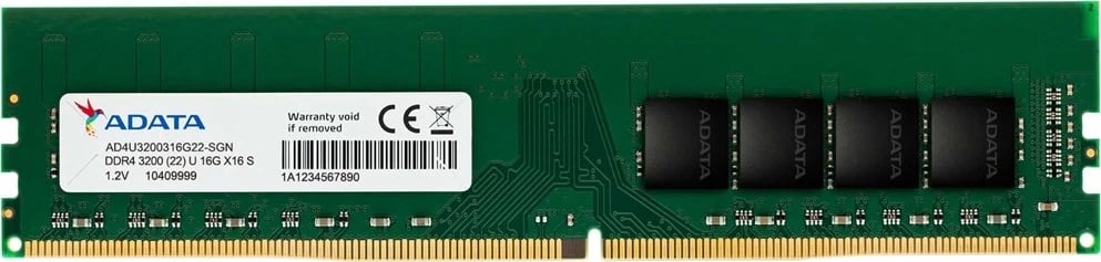 RAM Memorje ADATA AD4U320016G22-SGN, 16 GB DDR4 3200 MHz