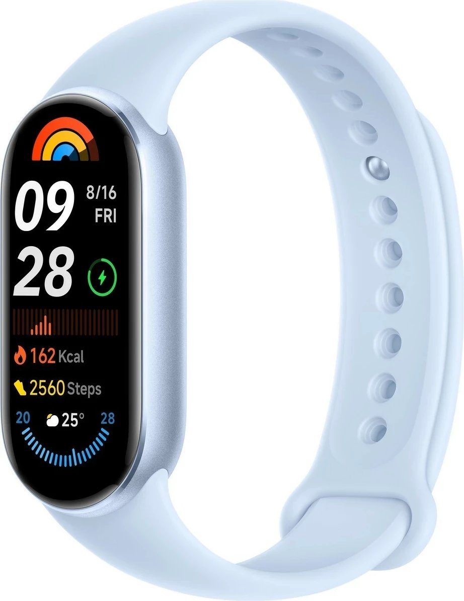 Smartwatch Xiaomi Band 9, 1.62 inch AMOLED, Bluetooth, i zi, blu