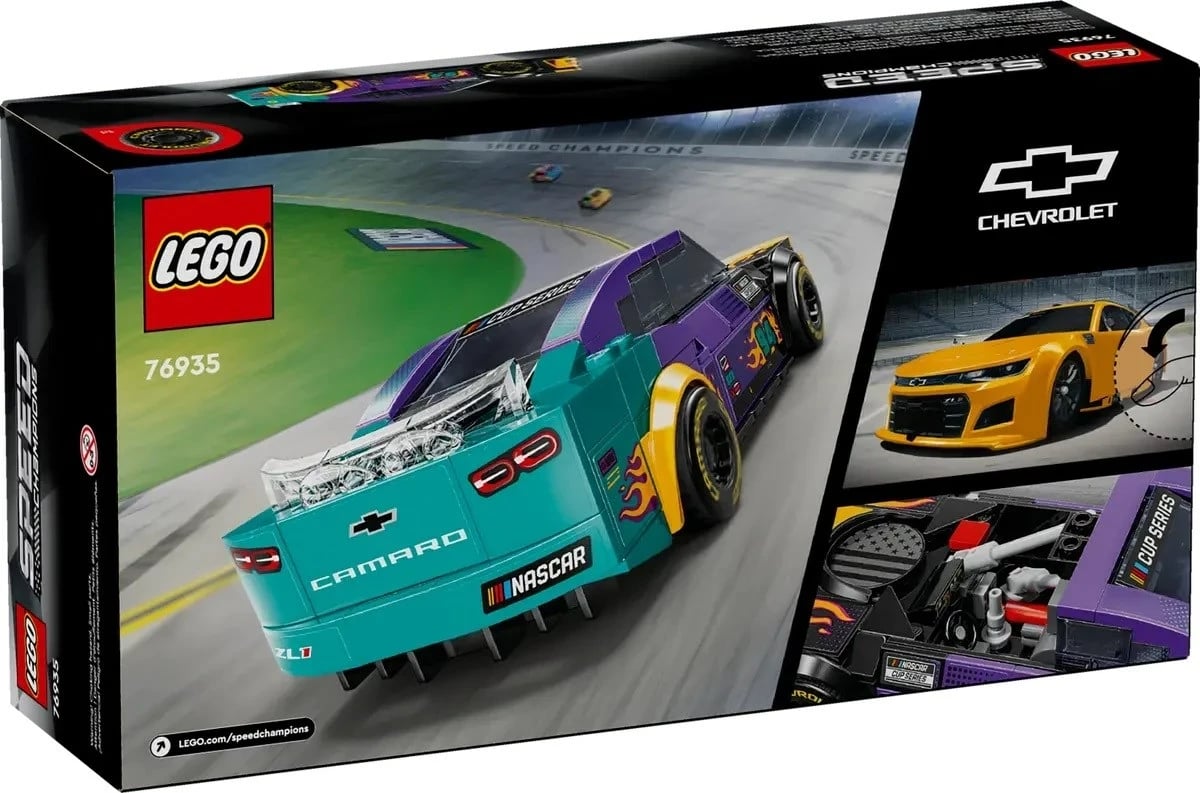 Set LEGO SPEED CHAMPIONS 76935 NASCAR Next Gen Chevrolet Camaro ZL1