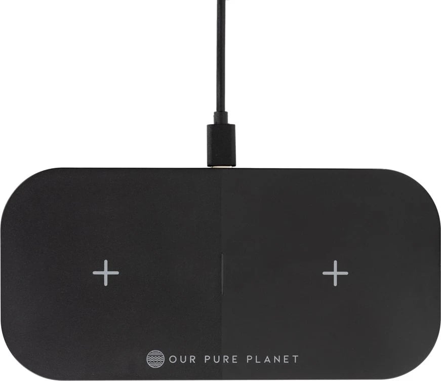 Mbushës wireless i dyfishtë Our Pure Planet 15W