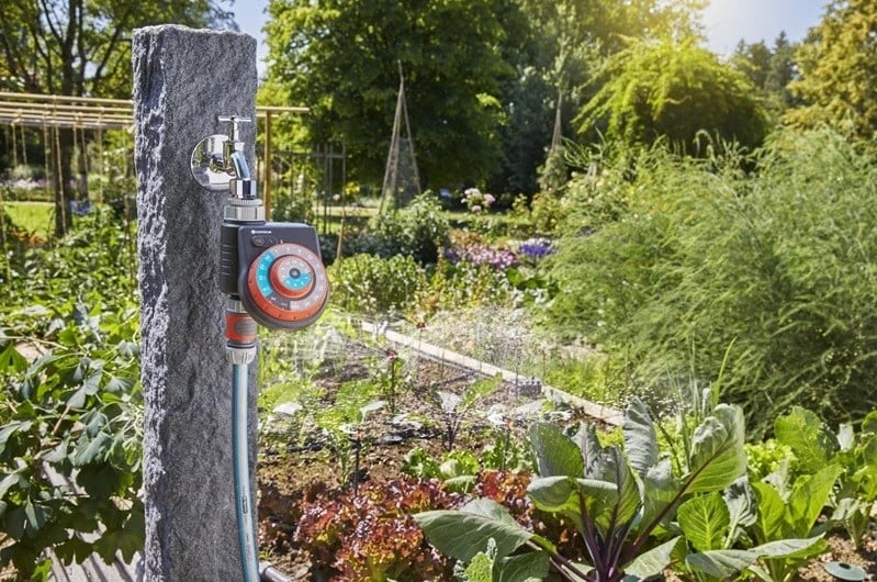 Pajisje për ujitje Gardena, e zezë