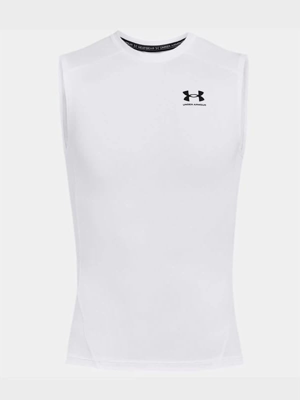 Maicë termoaktive për meshkuj Under Armour, e bardhë