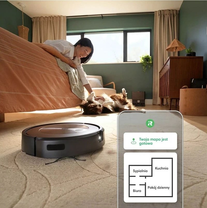 Fshesë robotike iRobot Roomba j9+, i zi