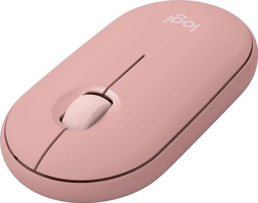 Maus Logitech Pebble M350s, wireless, pink