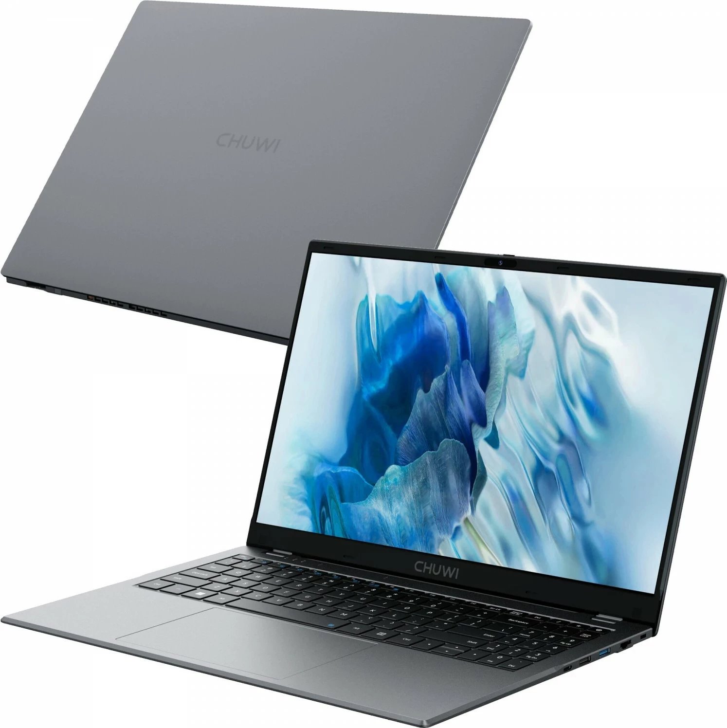 Laptop CHUWI GemiBook-Plus, Intel N100, 15,6", 8GB RAM, 256GB SSD, Win11, Gri