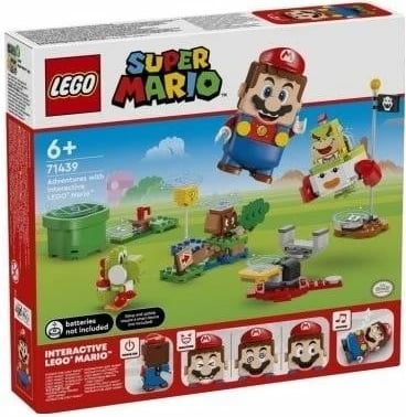 Set ndërtimi LEGO Super Mario 71439, figurë interaktive LEGO Mario, 218 pjesë