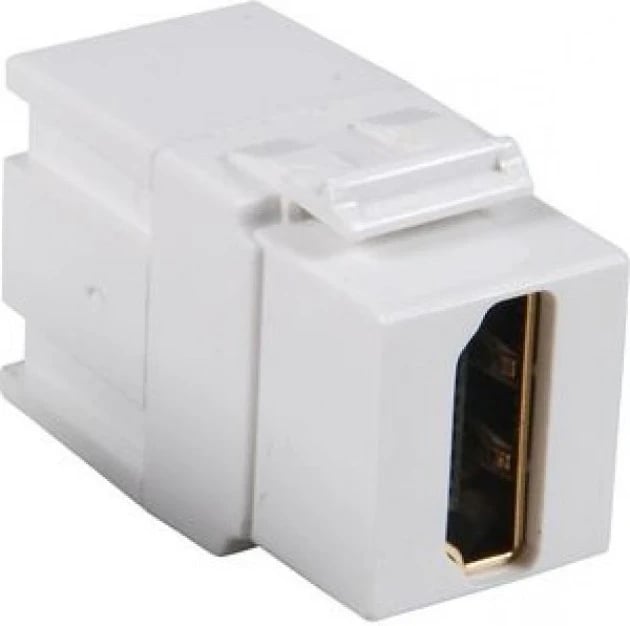 Moduli Keystone RJ45 HDMI F / F, Intellinet, i bardhë