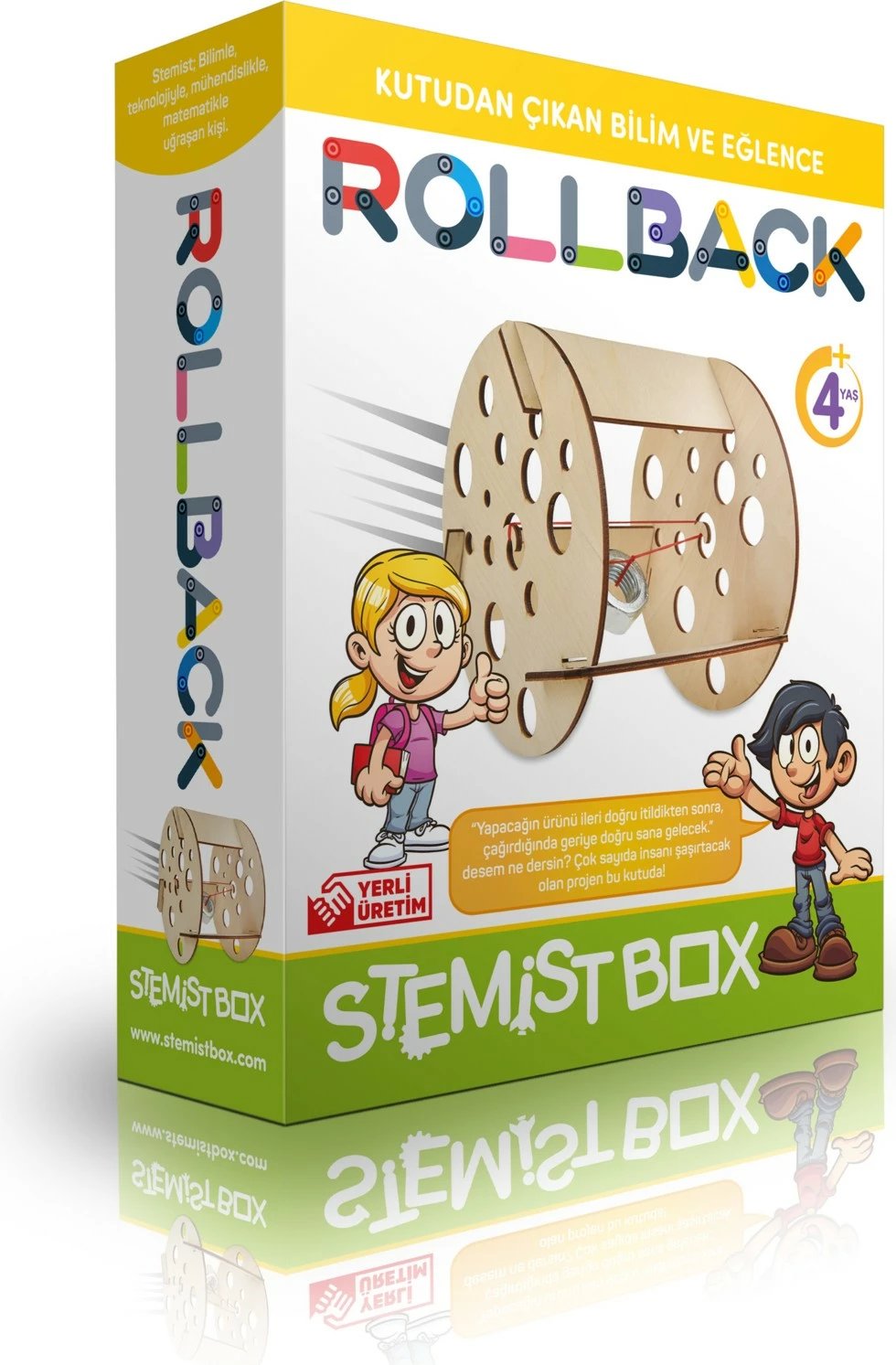 Lojë STEM për fëmijë Stemist Box Rollback