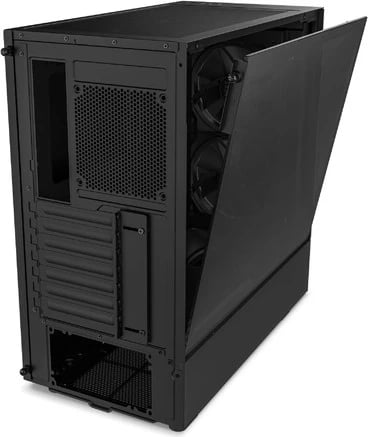 Kasë NZXT H5 Elite, midi Tower, 1 x USB 3.1, 1 x USB-C 3.1, audio, e zezë