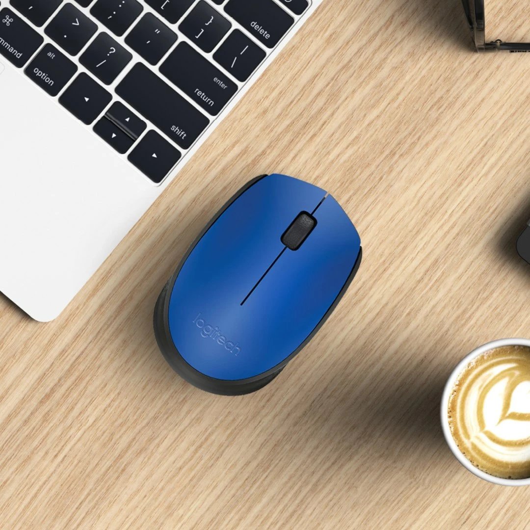 Maus pa tel Logitech M170, blu