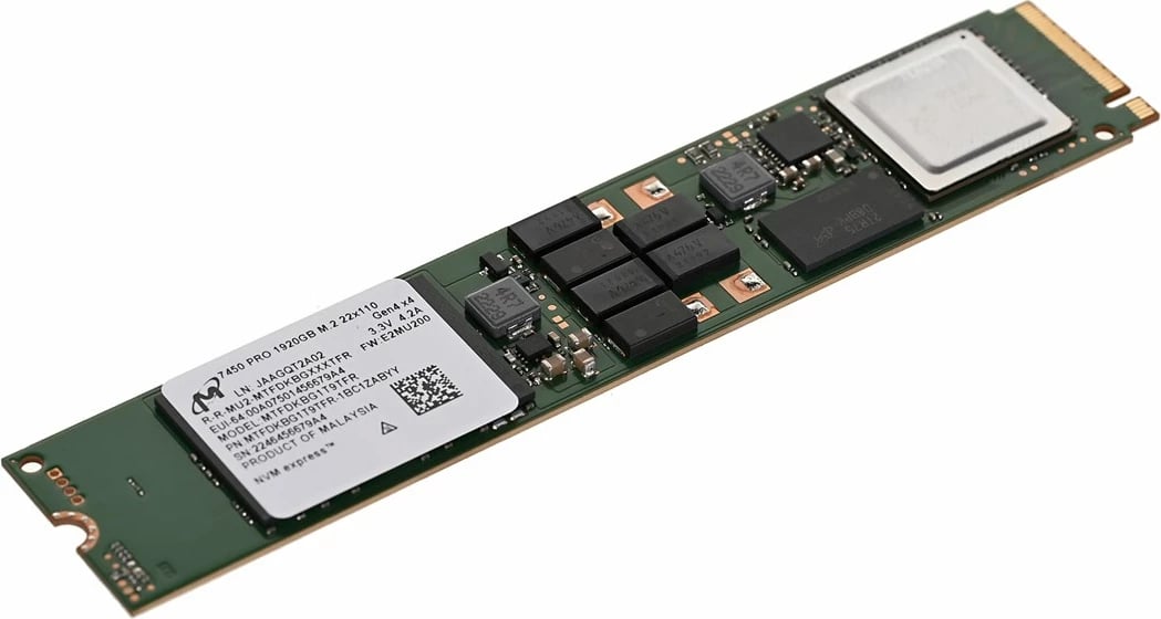 SSD Micron 7450 PRO 1.92TB M.2, PCI 4.0