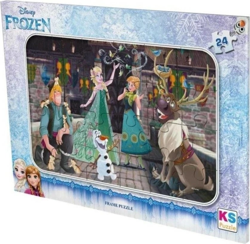 Puzzle për fëmijë KS Games Frozen, 24 pjesë