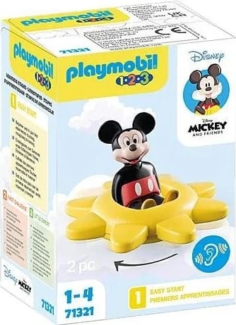 Lodra Playmobil Disney & Mickey and Friends 1.2.3, Myszka Miki i słoneczko-grzechotka 71321