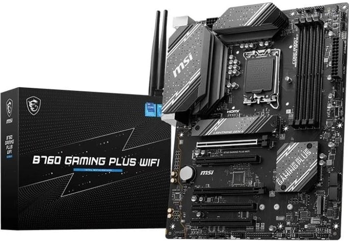 Pllakë amë MSI B760, GAMING PLUS WIFI