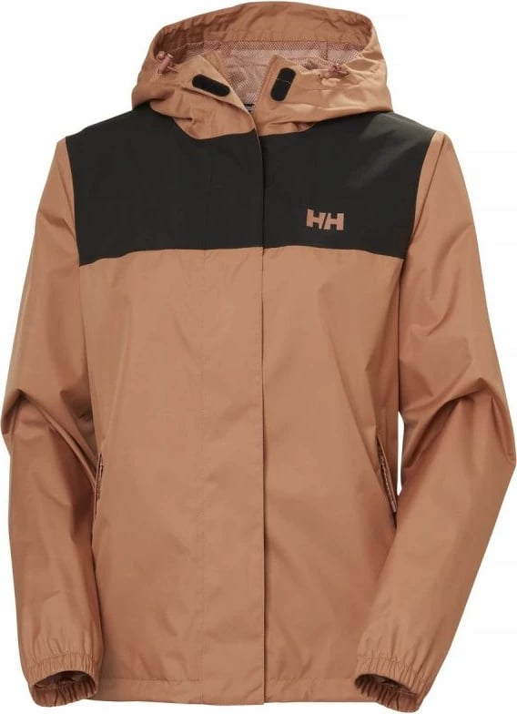 Jakne Helly Hansen për femra, kafe dhe portokalli