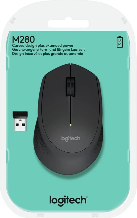 Maus Logitech M280, wireless, i zi