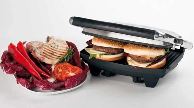 Grill kontakt Ariete Toast & Grill Slim 1911, 1000W, argjend-zi