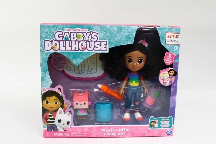 Set lodrash Gabby's Dollhouse, SPIN MASTER, 6064228, Shumëngjyrësh