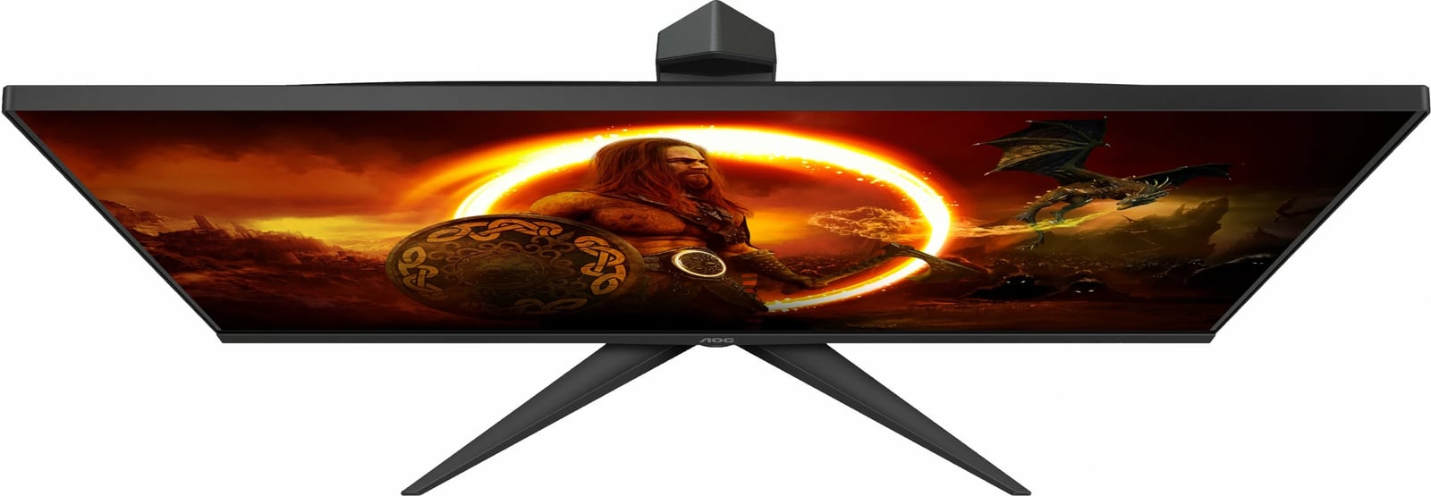 Monitor gaming AOC Q27G2U/BK, 27", 2560 x 1440 pixels, LED, 1 ms, i zi, i kuq