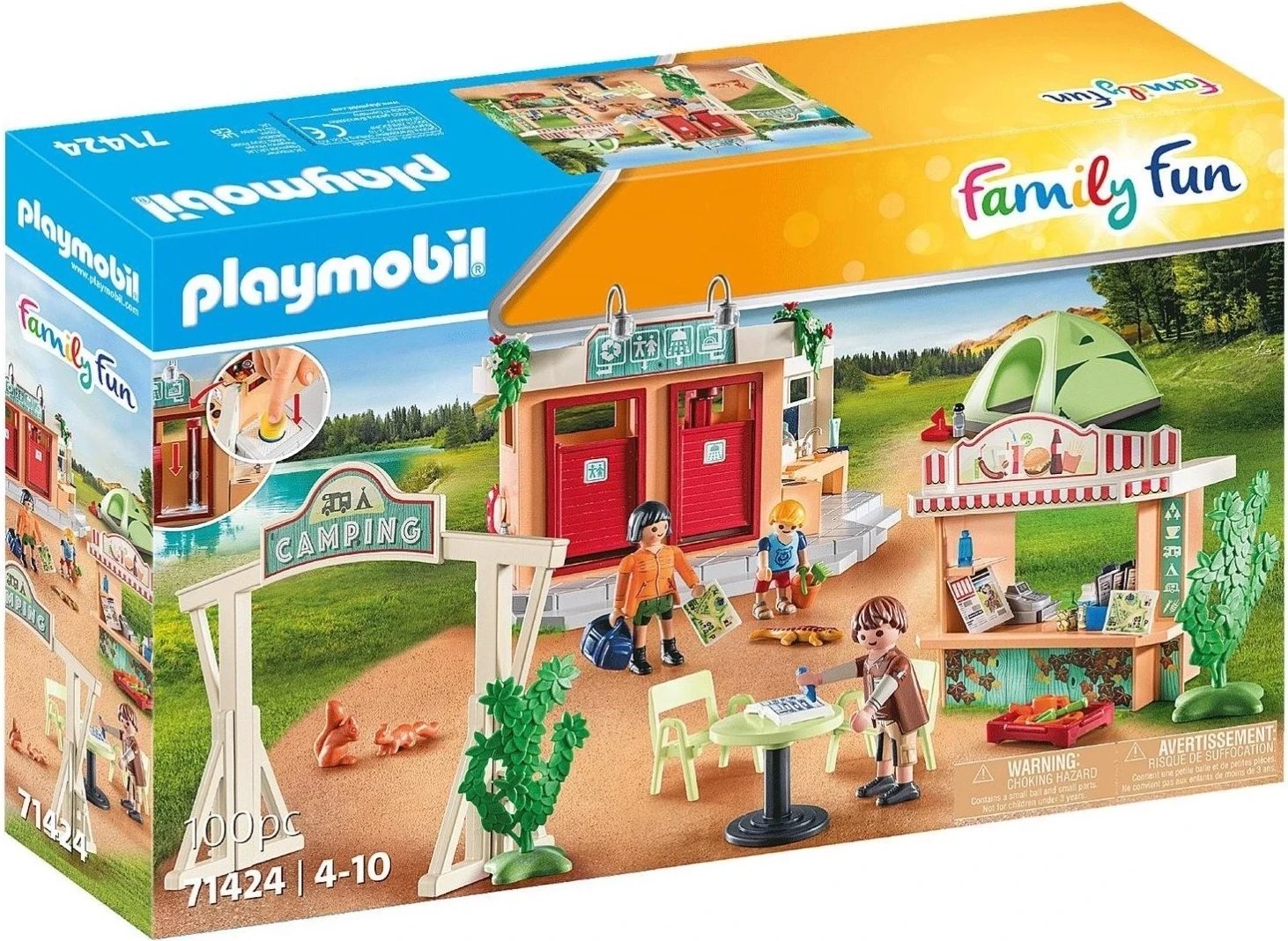 Seti i Kempingut Playmobil Family & Fun 71424