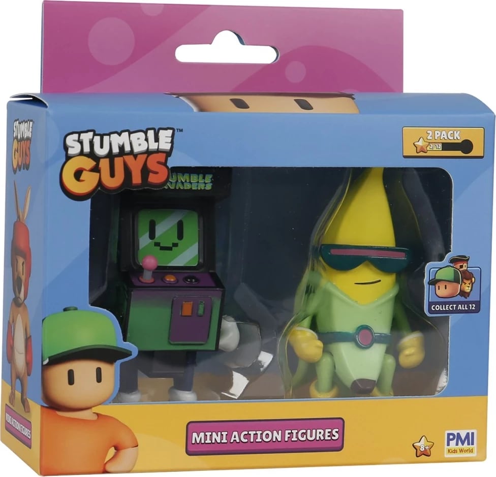 Figura aksioni mini Stumble Guys, P.M.I. Kids World, 2 pako