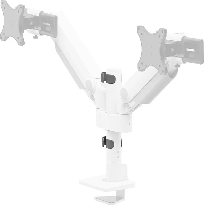 Krah monitori Neomounts DS65S-950WH2, Clamp/Grommet, 11 kg, 61 cm (24"), 86.4 cm (34"), 100 x 100 mm, Bardhë