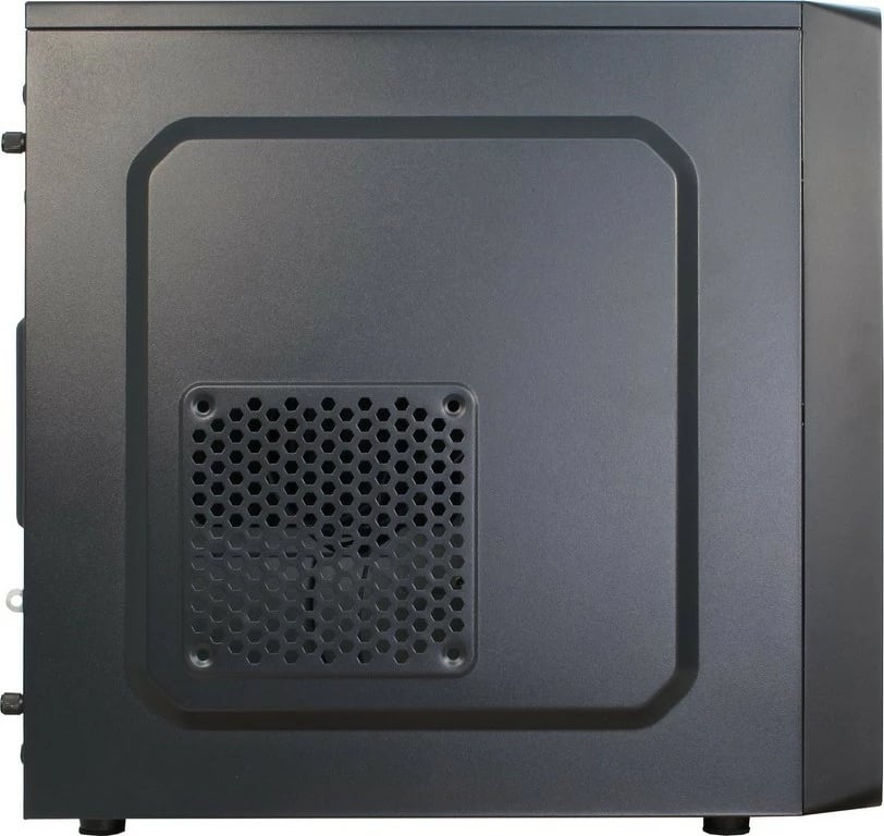 Kasë Inter-Tech MA-01 Micro, Micro Tower, PC, Black, micro ATX, Blue, Case fans