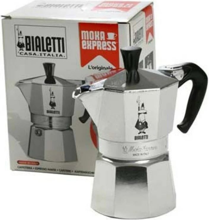 Makinë për kafe Bialetti Moka Express Moka, 0.23 L, alumin