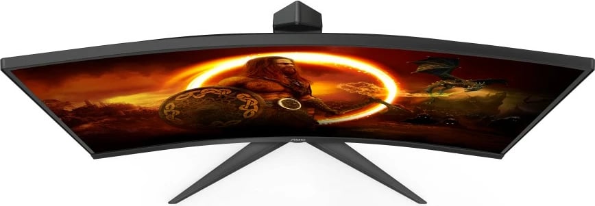 Monitor AOC CQ27G2S/BK, 27", Quad HD, 165Hz, i zi, i kuq