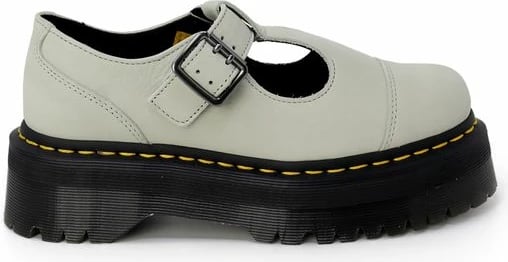 Këpucë të sheshta Dr. Martens për femra, të gjelbra