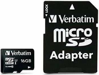 Kartë memorie Verbatim micro SDHC, 16GB