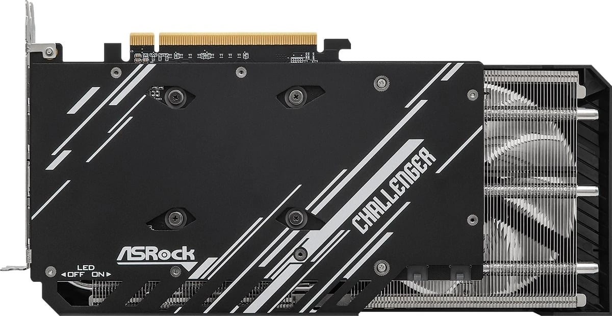 Kartë Grafike Asrock Challenger RX7600XT CL 16GO, AMD Radeon RX 7600 XT, 16 GB GDDR6