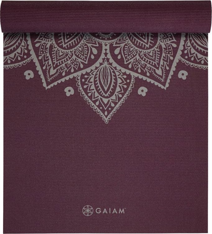 Dyshek yoga gaiam, për meshkuj dhe femra, violet