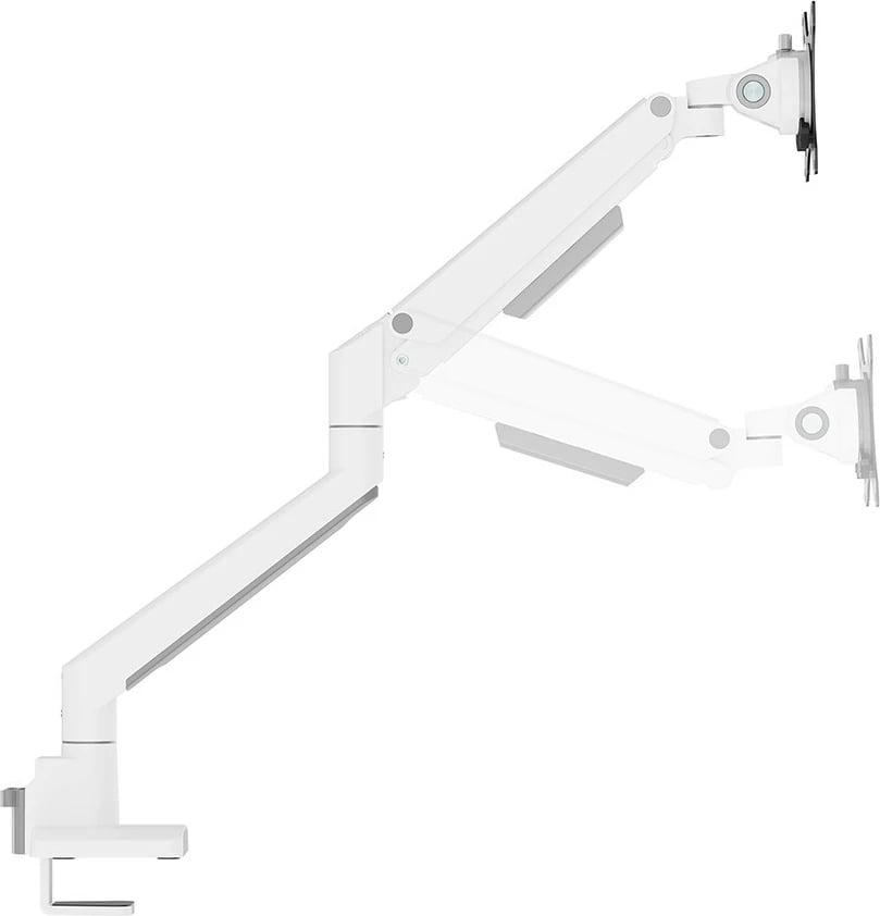 Krah monitori Neomounts DS70-250WH2, Clamp/Grommet, 9 kg, 17"-32", i bardhë